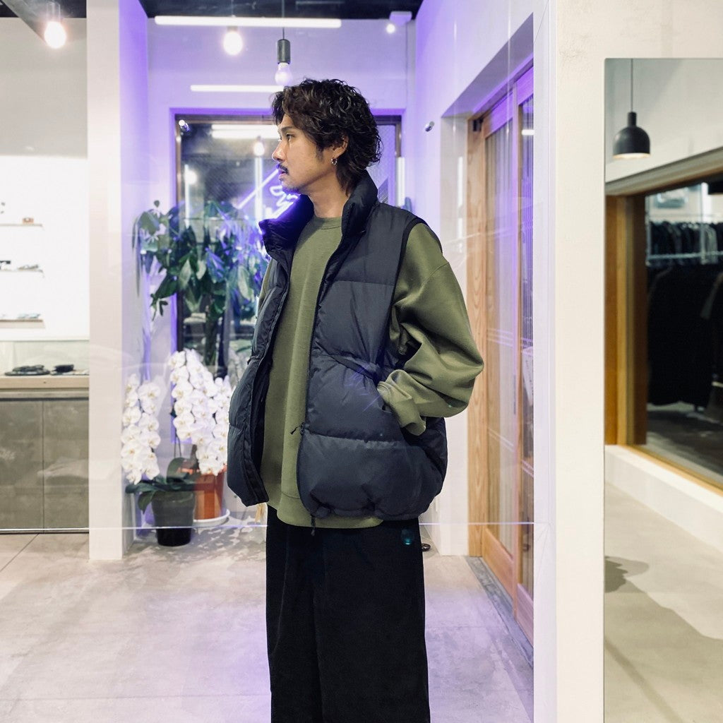 TECH ALPINE DOWN VEST #BLACK [BW-24025W]