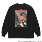 TERRIFIER | 水洗重磅圓領長袖T卹 #黑色 [TERRIFIER-WM-LT01]