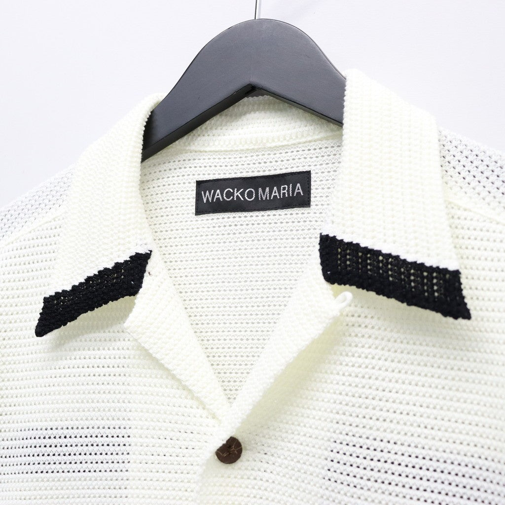 KNIT SHIRT ( TYPE-2 ) #WHITE [26SS-WMK-KN02]