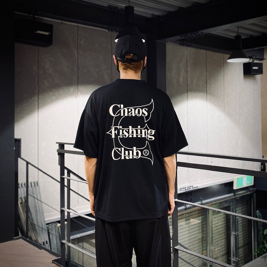 Chaos Fishing Club | DRY LOGO TEE #Black [25SS-CFC07