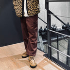 if_HEAVY WEIGHT SWEAT PANTS #BURGUNDY [23SS-WMC-SP01]