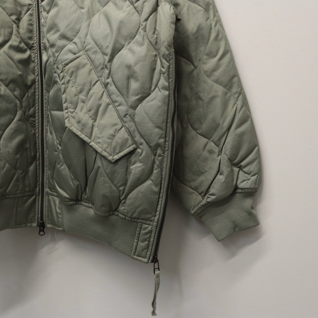 MILITARY MA-1 DOWN JKT #D.SAGE GREEN [TAION-111M1ML-1]
