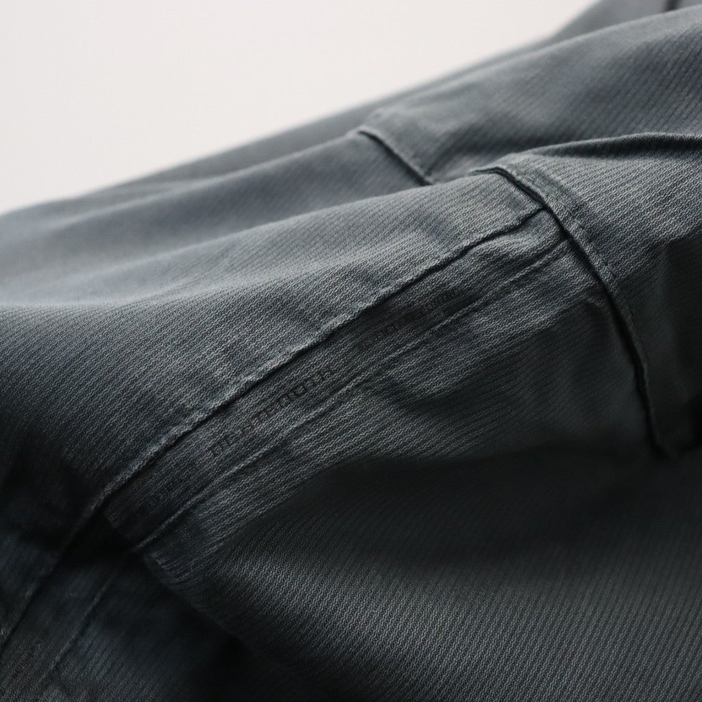 STRIPE BAGGY CARGO PANTS #Charcoal [SU26-B06]