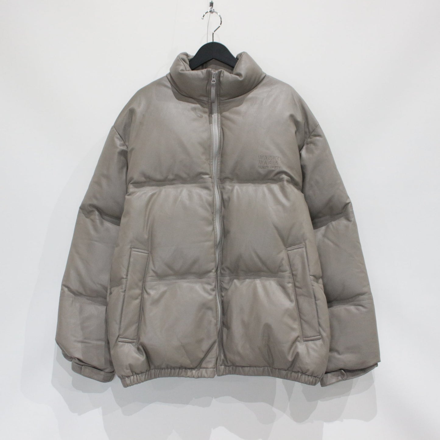 LEATHER DOWN JACKET -B- -TYPE 2- #GRAY [23FW-WMO-OD03]