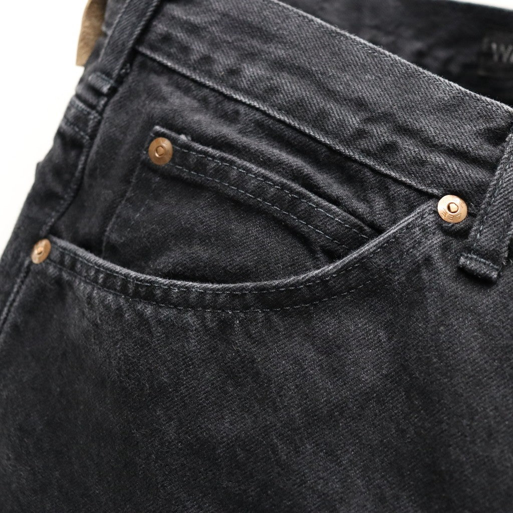 Lee | DENIM SHORT TROUSERS #BLACK [26SS-WMP-LE01]
