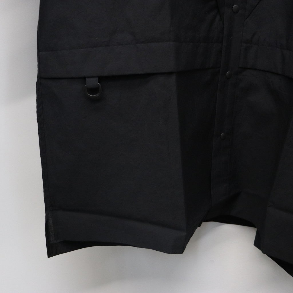 LIGHT WEIGHT DIMENSIONAL SHIRT #BLACK [FST02261U0002]