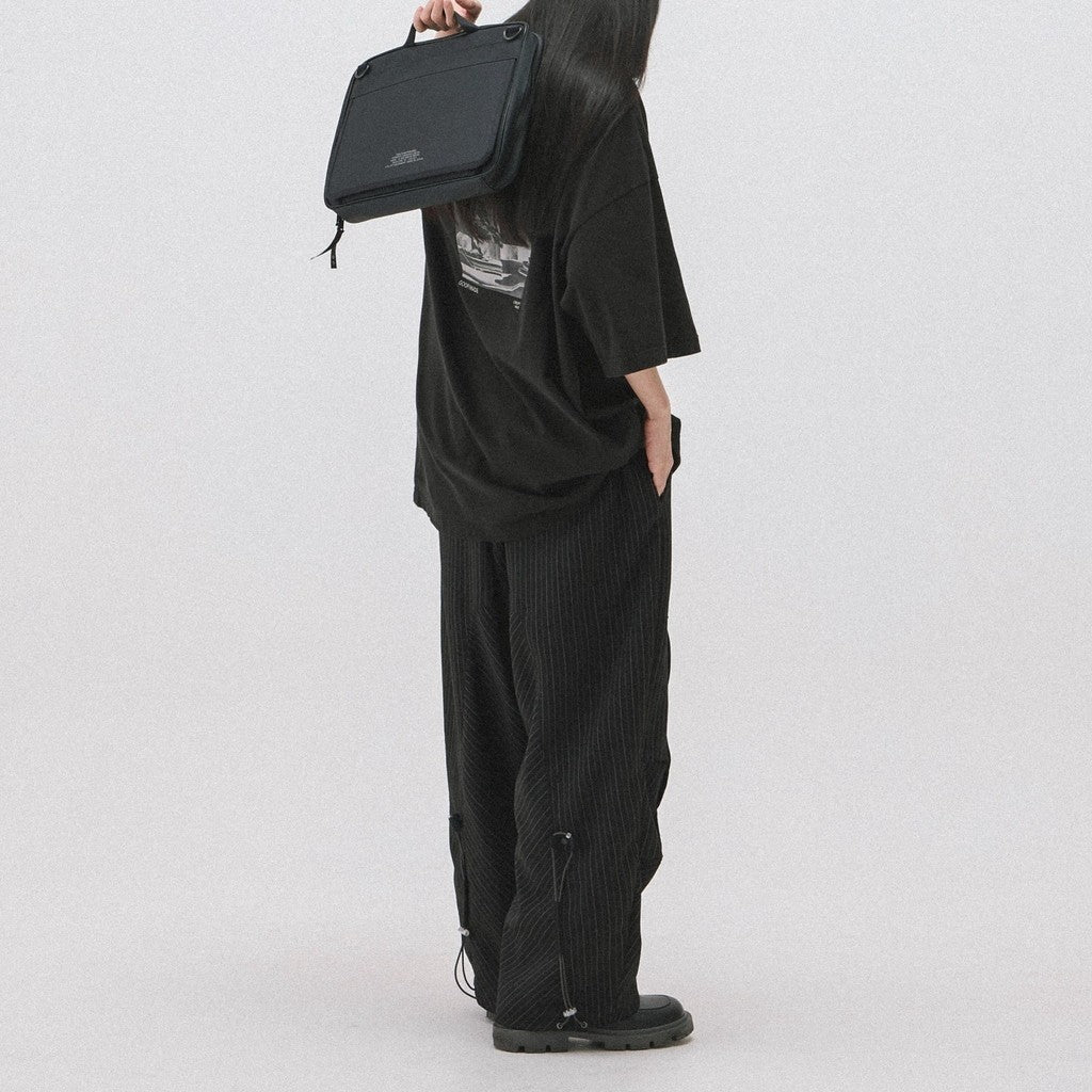 "TR-P01" SOFTBOX 條紋褲 #SHADOW [GOOPI-24SS-AUG-02]