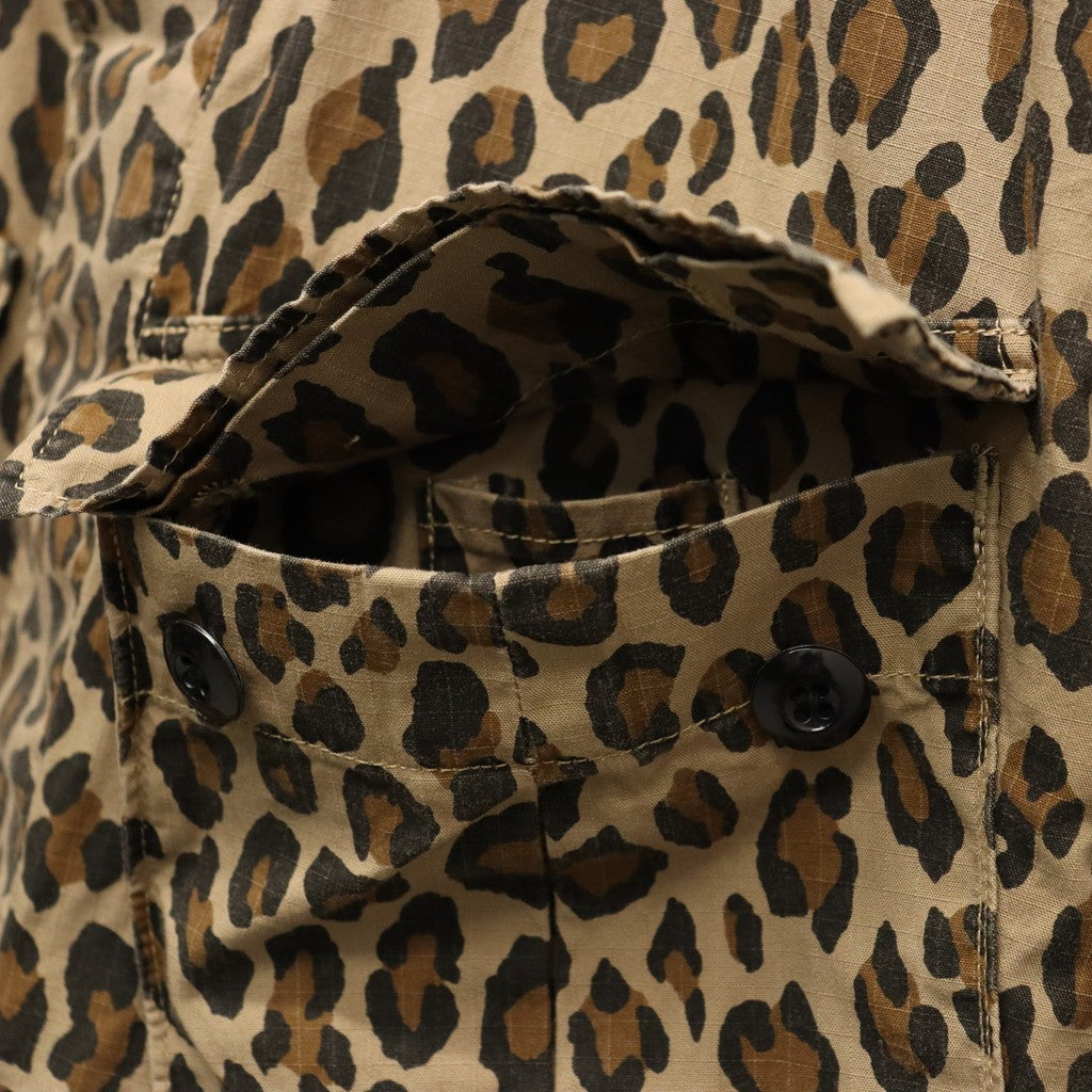LEOPARD FATIGUE JACKET ( TYPE-2 ) #BEIGE [26SSE-WMO-ML04]