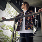 HAWAIIAN SHIRT S/S ( TYPE-2 ) #BLACK [25SS-WMS-HI02]