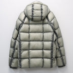D.D. SHELL HOODED DOWN JACKET #936 FLINT GREY [21CMOW702A -26FWM]