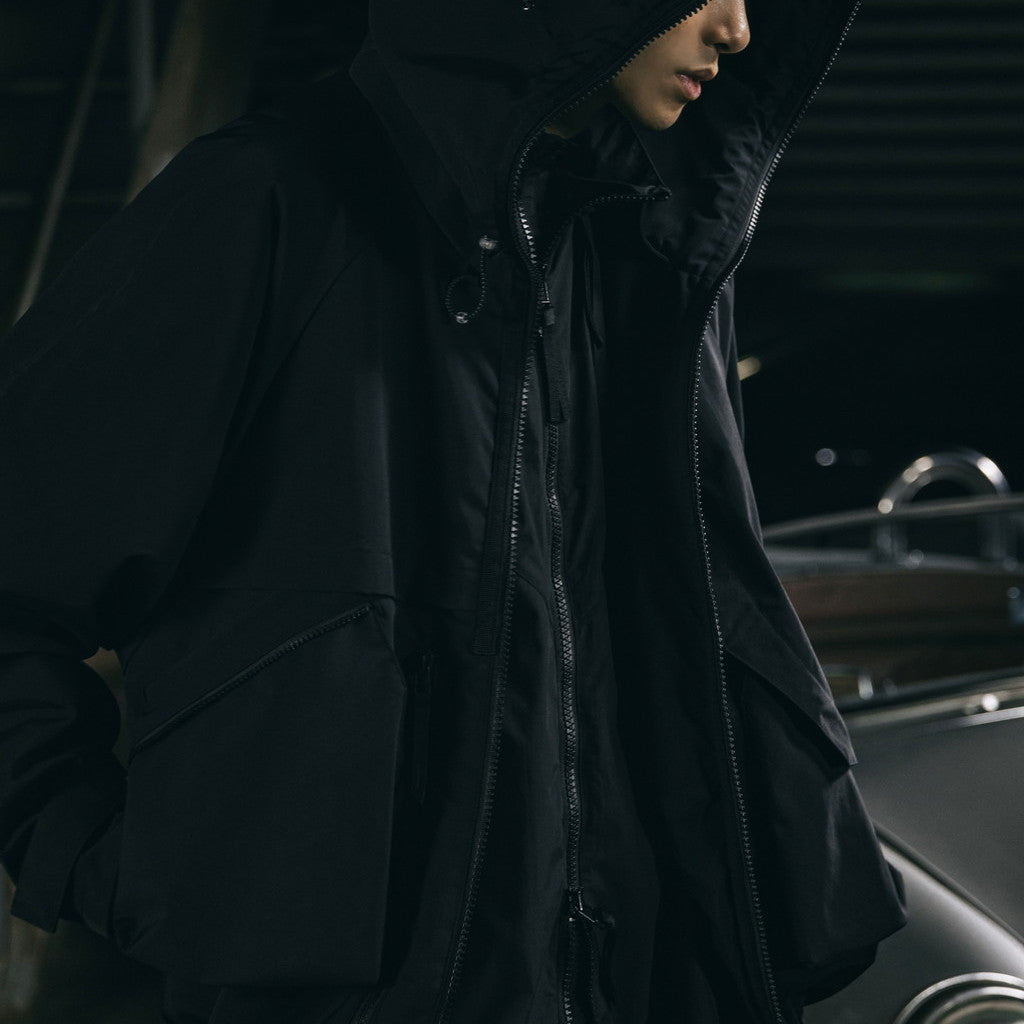 「G7-1K」 Fermion-G Mountain Parka #JET BLACK [GOOPI-23AW-NOV-01]