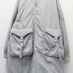 GARMENT DYE DOWN MA-1 LONG COAT 2.0 #GRAY [FST09262U0002]
