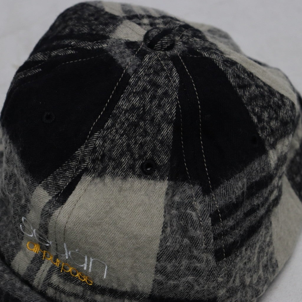 經典Logo格子棒球帽 #卡其色 [SD25F-CP04]