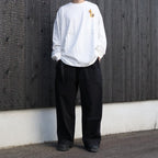 BAGGY PIPE PANTS #Black [SS26-B09]