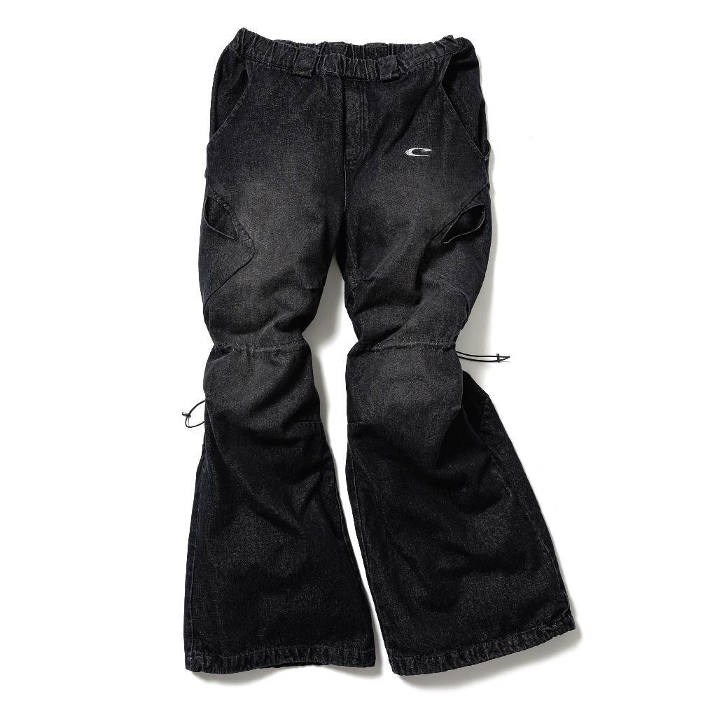 CPG | RHOMBUS DENIM PANTS #BLACK [25SS-CPG-03 / FS1741]