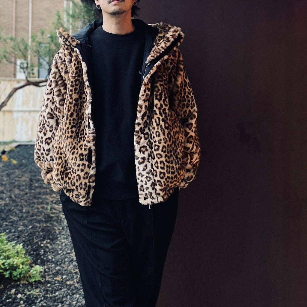 NANGA | LEOPARD FUR MOUNTAIN PARKA #BEIGE [26FW-WMO-NA09]