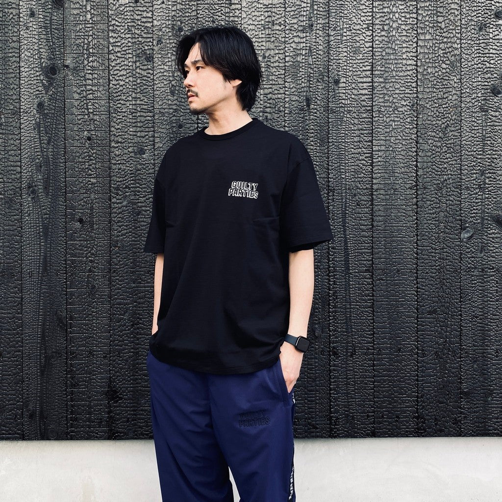 WASHED HEAVY WEIGHT CREW NECK T-SHIRT ( TYPE-8 ) #BLACK [26SS-WMT-WT09]