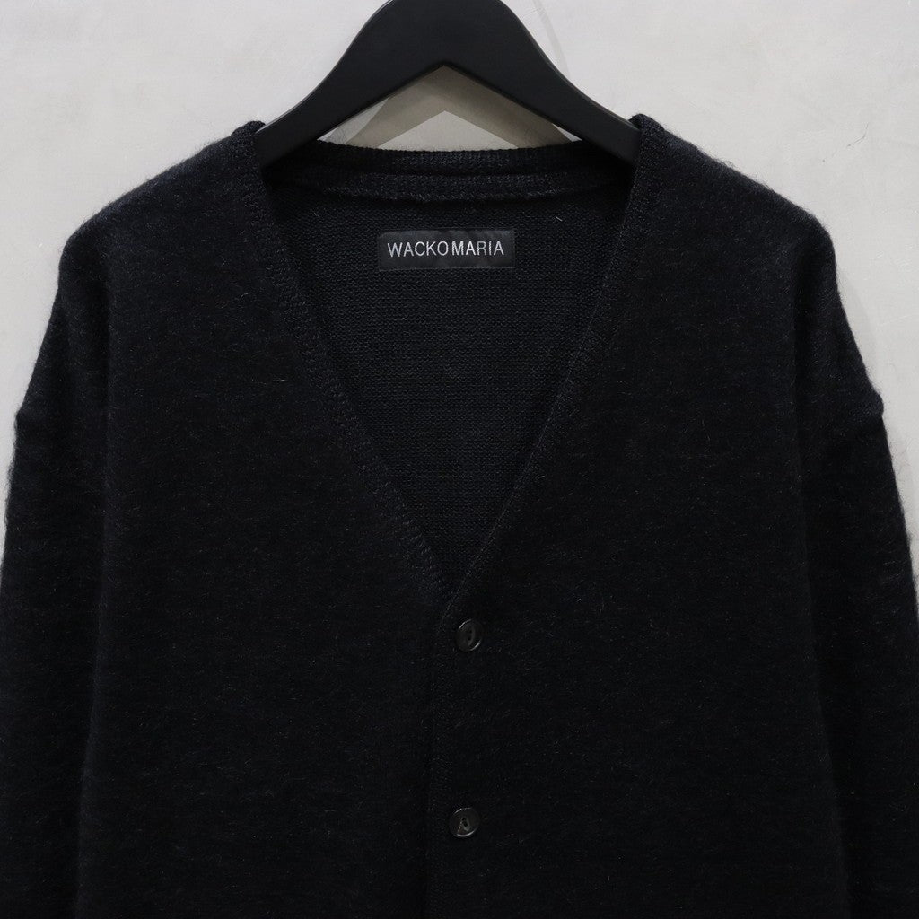 MOHAIR CARDIGAN ( TYPE-1 ) #BLACK [24FW-WMK-KN25]