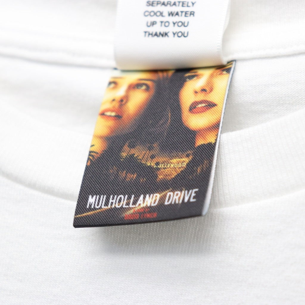 MULHOLLAND DRIVE | WASHED HEAVY WEIGHT CREW NECK T-SHIRT ( TYPE-1 ) #WHITE [MD-WM-WT01]