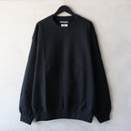 WOLF'S HEAD | HEAVY WEIGHT CREW NECK SWEAT SHIRT #BLACK [WOLFSHEAD-WM-SS01]