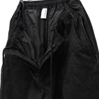 麂皮寬鬆褲 #黑色 [FW25-B12]