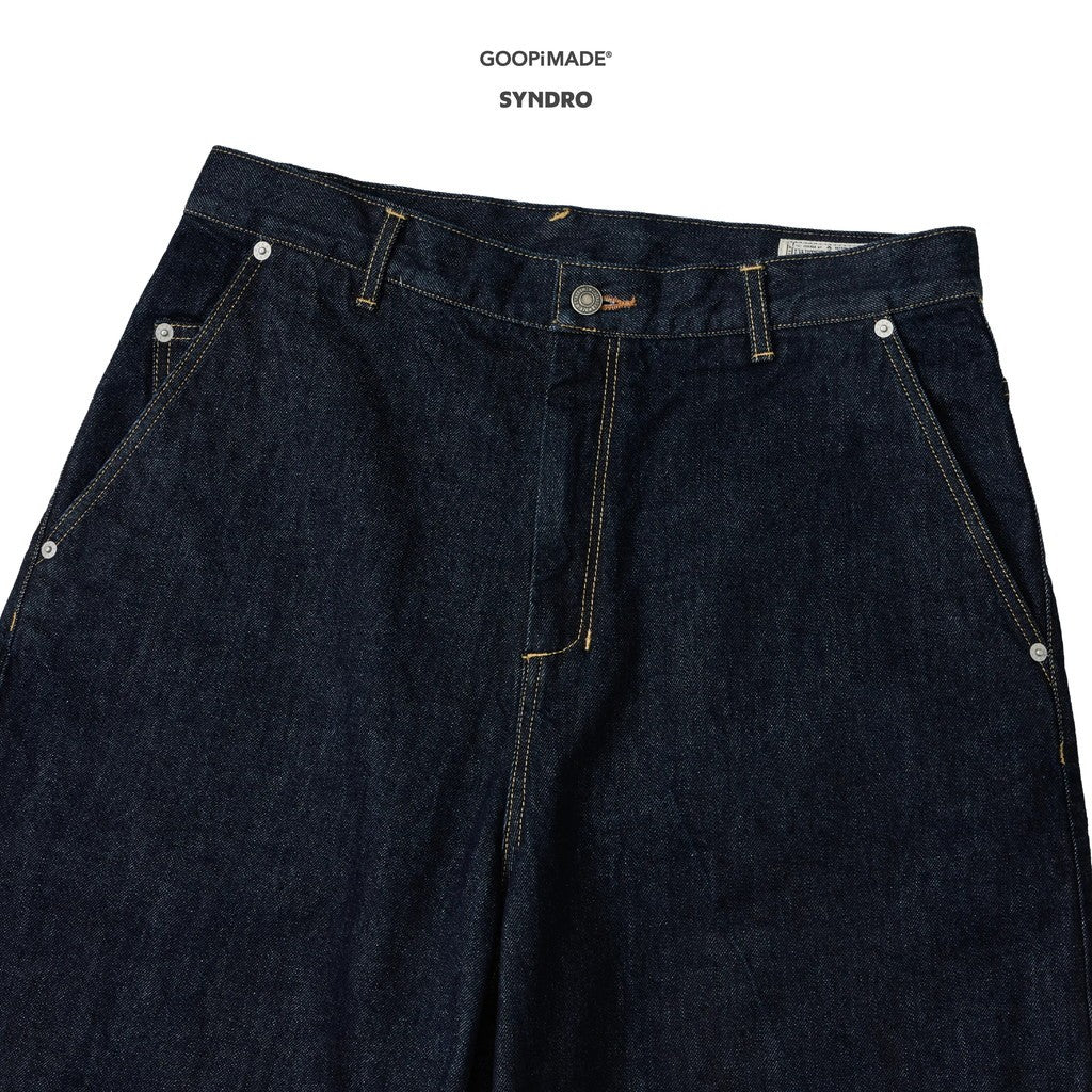 SYNDRO | 01P-SYNC ARK DECK LOOSE JEANS - ONE WASH #Indigo [GOOPI-26SS-JUL-01]