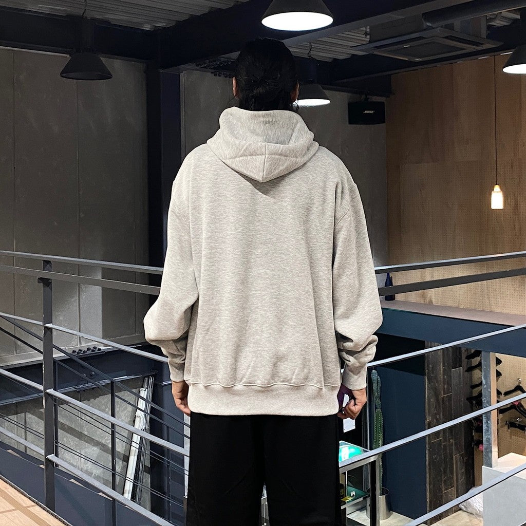 TECH SWEAT HOODIE #TOP GRAY [BE-52024W]