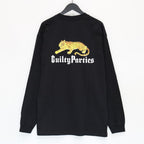 WASHED HEAVY WEIGHT CREW NECK LONG SLEEVE T-SHIRT ( TYPE-2 ) #BLACK [25SS-WMT-LT02]