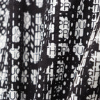 BLEEDING LOGO BALLOON PANTS #Black [SS26-B03]