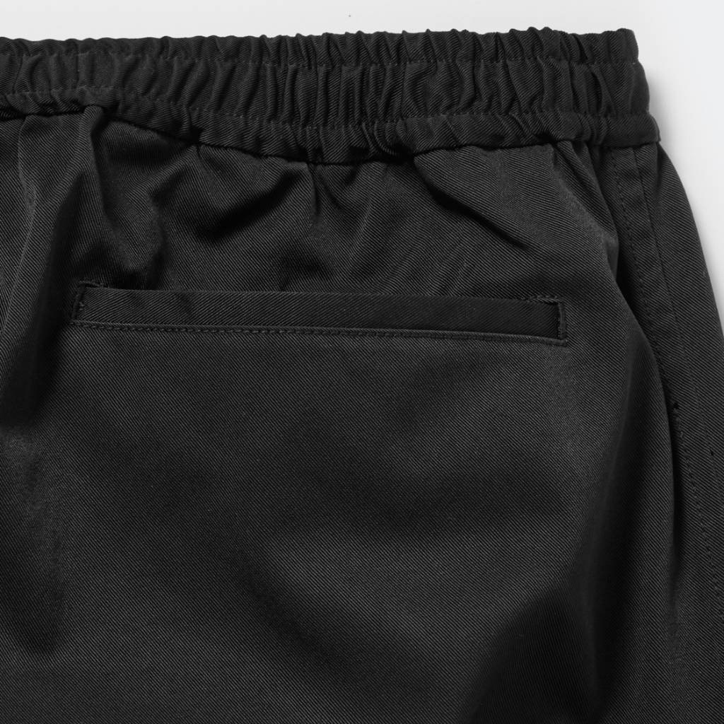 TECH EASY TROUSERS TWILL #BLACK [BP-34025]