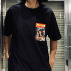 PULP FICTION | CREW NECK T-SHIRT (TYPE-5) #BLACK [PF-WM-TEE07]