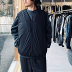 TECH PERTEX REVERSIBLE HIKER VEST (3M撥水中綿) #BLACK [BW-22026W]