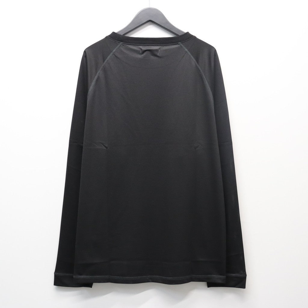 MESH L/S TEE #Black [26SU_T12]