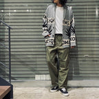 HIGHTIMES | COWICHAN SWEATER #GRAY [HIGHTIMES-WM-KN04]