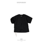 SND1 - Basic Pocket Tee (Ver. Sharp) #Black [GOOPI-26SS-APR-01]