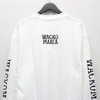 WASHED HEAVY WEIGHT CREW NECK LONG SLEEVE T-SHIRT ( TYPE-2 ) #WHITE [25FW-WMT-LT04]