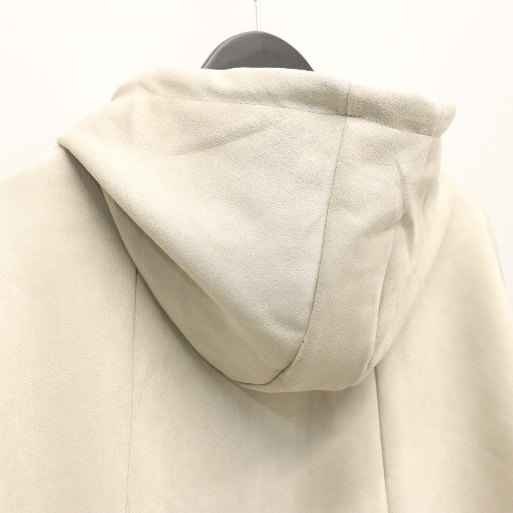 麂皮連帽衫 #灰色 [FW25-SW06]