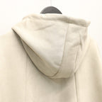 麂皮連帽衫 #灰色 [FW25-SW06]