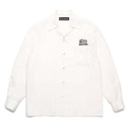 MR BROTHERS CUT CLUB | 50年代長袖襯衫 #白色 [MBCC-WM-OC02]