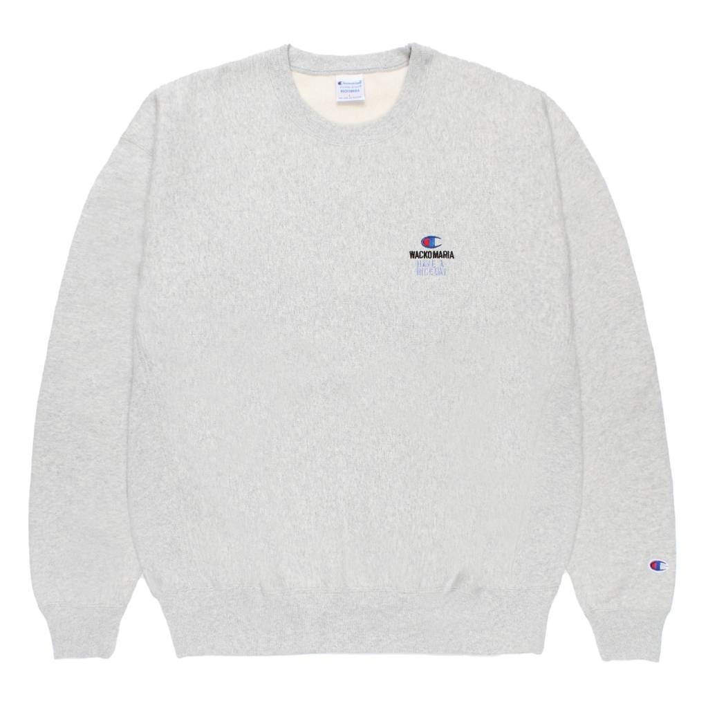 CHAMPION | REVERSE WEAVE CREW NECK SWEAT SHIRT #SILVERGRAY [26FW-WMC-CP04]