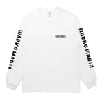 WASHED HEAVY WEIGHT CREW NECK LONG SLEEVE T-SHIRT ( TYPE-1 ) #WHITE [25SS-WMT-LT01]