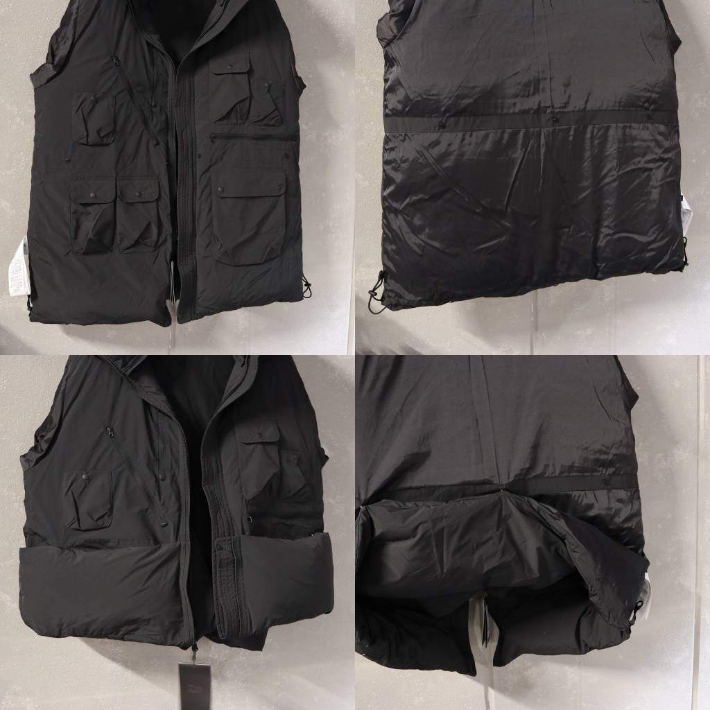 TECH 2WAY CADET DOWN PARKA #BLACK [BW-41024W]