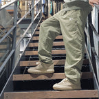 SWITCHING NYLON TRACK PANTS #OD [CCC-243P001]