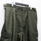 Twist Nylon Cargo Pants (HEAVY NYLON TWILL) #OLIVE [M-P4-PT10]