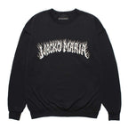 TIM LEHI | CREW NECK SWEAT SHIRT ( TYPE-2 ) #BLACK [25FW-WMC-SS12]