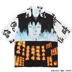GHOST IN THE SHELL 2 INNOCENCE | Ghost in the Shell | S/S HAWAIIAN SHIRT -TYPE 2- #WHITE [INNOCENCE-WM-HI02]