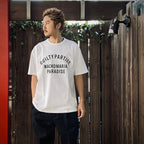 WASHED HEAVY WEIGHT CREW NECK T-SHIRT ( TYPE-10 ) #WHITE [25SS-WMT-WT10]