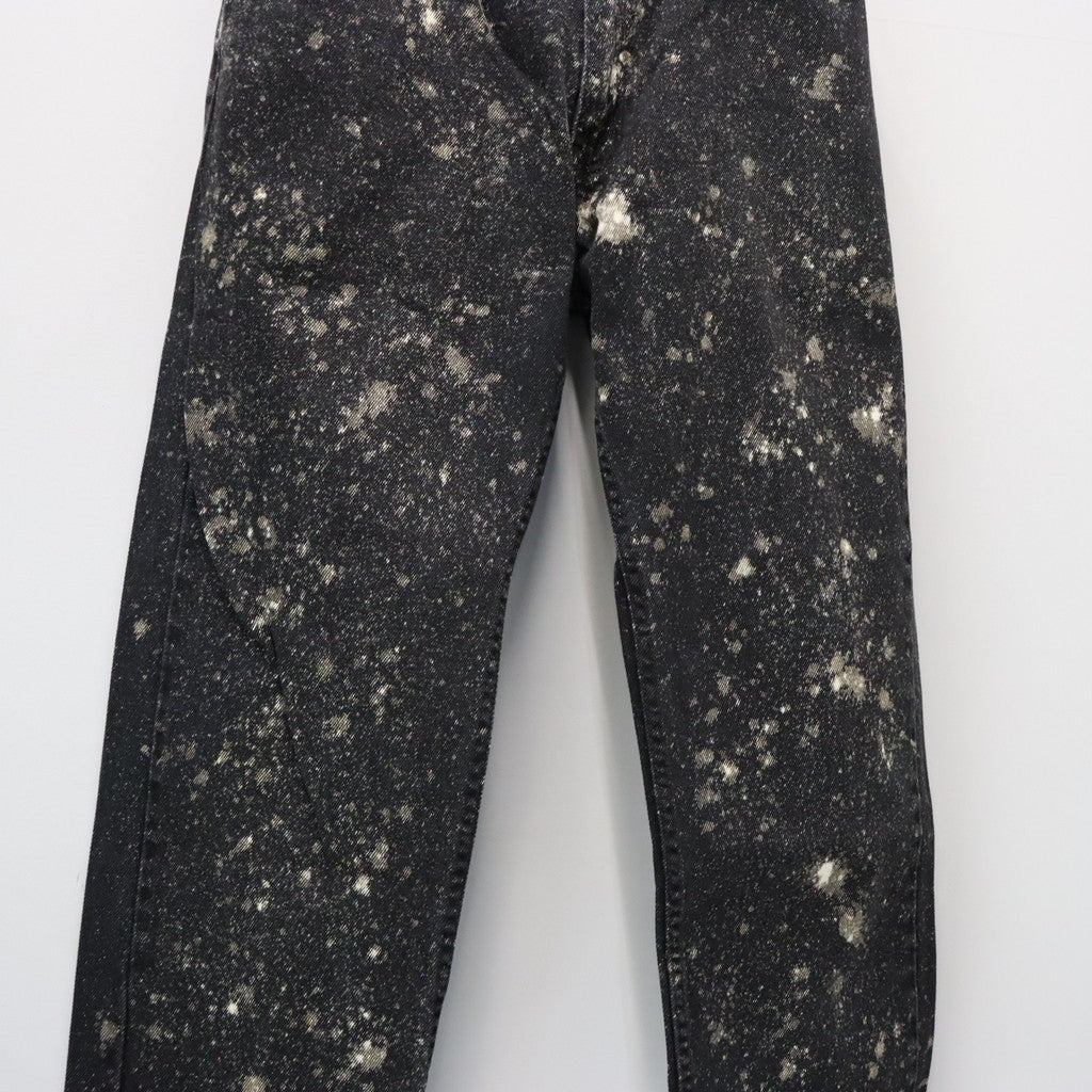 GALAXY DENIM PANTS #BLACK [RP0916303]