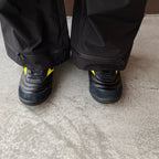MORELIA LS #BLACK / GREEN / YELLOW [D1GA260A]