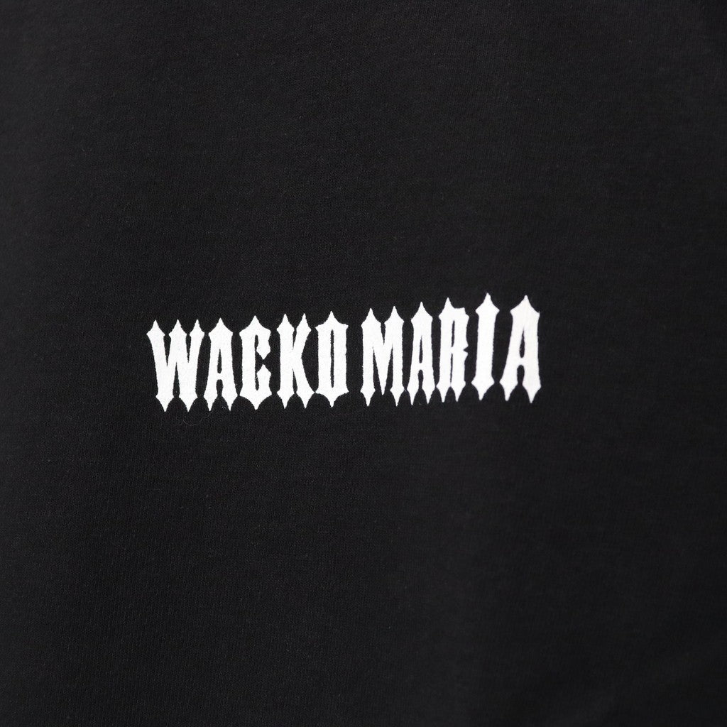 水洗重磅圓領T卹（1型）#黑色 [25SS-WMT-WT01]